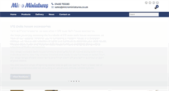 Desktop Screenshot of microminiatures.co.uk